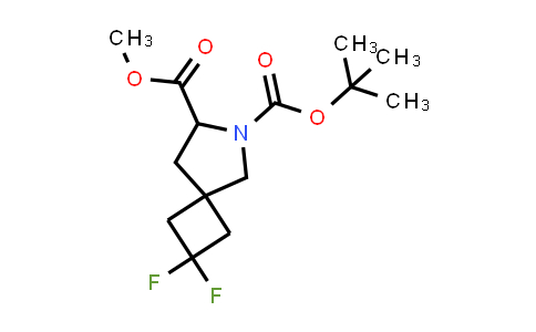 MC861090 | 2797494-25-6 | O6-tert-butyl O7-methyl 2,2-difluoro-6-azaspiro[3.4]octane-6,7-dicarboxylate