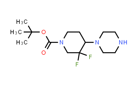 2384221-09-2 | tert-butyl 3,3-difluoro-4-piperazin-1-yl-piperidine-1-carboxylate