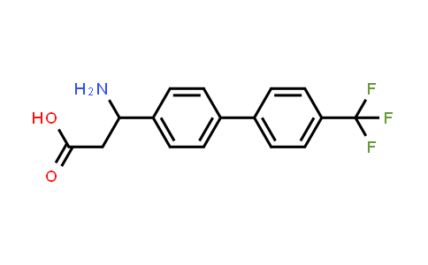 773117-79-6 | 3-amino-3-[4-[4-(trifluoromethyl)phenyl]phenyl]propanoic acid