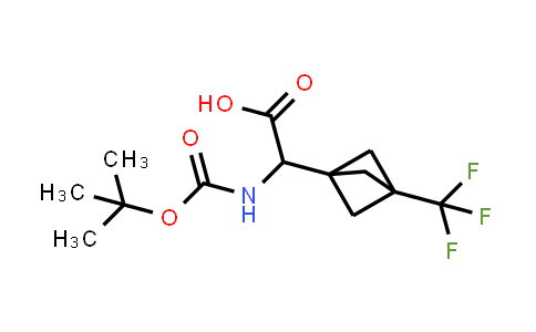 1706418-96-3 | 2-{[(tert-butoxy)carbonyl]amino}-2-[3-(trifluoromethyl)bicyclo[1.1.1]pentan-1-yl]acetic acid