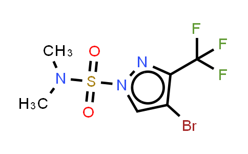 MC861107 | 2387598-83-4 | 4-bromo-N,N-dimethyl-3-(trifluoromethyl)pyrazole-1-sulfonamide