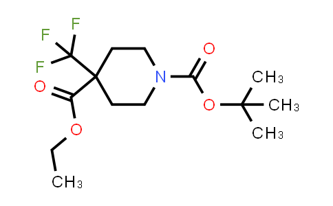 1255099-09-2 | O1-tert-butyl O4-ethyl 4-(trifluoromethyl)piperidine-1,4-dicarboxylate