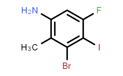 2765413-92-9 | 3-bromo-5-fluoro-4-iodo-2-methyl-aniline