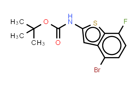 MC861120 | 2891599-59-8 | tert-butyl N-(4-bromo-7-fluoro-benzothiophen-2-yl)carbamate
