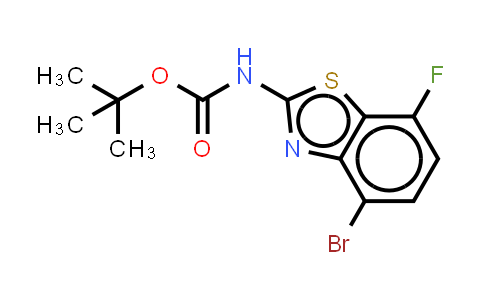 2649788-82-7 | tert-butyl N-(4-bromo-7-fluoro-1,3-benzothiazol-2-yl)carbamate