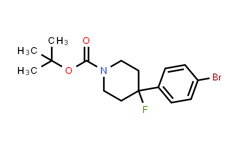 MC861130 | 1093064-85-7 | tert-butyl 4-(4-bromophenyl)-4-fluoro-piperidine-1-carboxylate