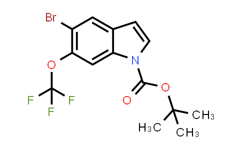 MC861142 | 2227479-96-9 | tert-butyl 5-bromo-6-(trifluoromethoxy)indole-1-carboxylate