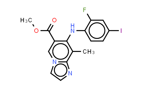 2306264-81-1 | methyl 7-(2-fluoro-4-iodo-anilino)-8-methyl-imidazo[1,2-a]pyridine-6-carboxylate