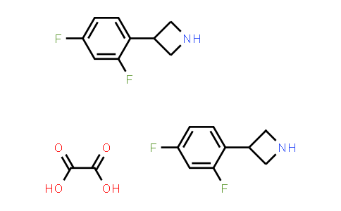 MC861154 | 2940956-20-5 | 3-(2,4-difluorophenyl)azetidine;hemi(oxalic acid)