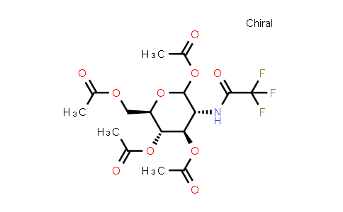 137766-83-7 | [(2R,3S,4R,5R)-3,4,6-triacetoxy-5-[(2,2,2-trifluoroacetyl)amino]tetrahydropyran-2-yl]methyl acetate