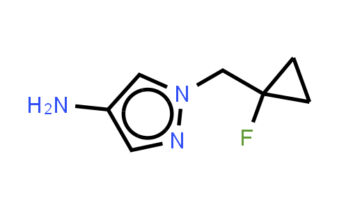 2639787-61-2 | 1-[(1-fluorocyclopropyl)methyl]pyrazol-4-amine