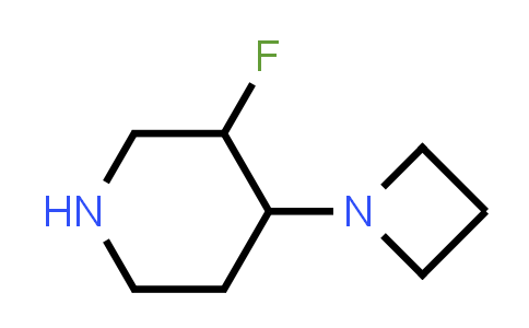 MC861242 | 1378814-67-5 | 4-(azetidin-1-yl)-3-fluoropiperidine