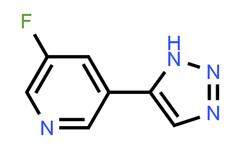 2306277-76-7 | 3-fluoro-5-(1H-triazol-5-yl)pyridine