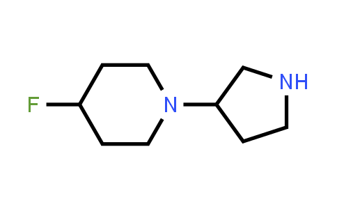 1239999-39-3 | 4-fluoro-1-pyrrolidin-3-yl-piperidine