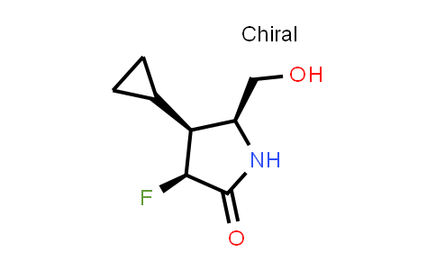 1817631-65-4 | (3S,4S,5S)-4-cyclopropyl-3-fluoro-5-(hydroxymethyl)pyrrolidin-2-one