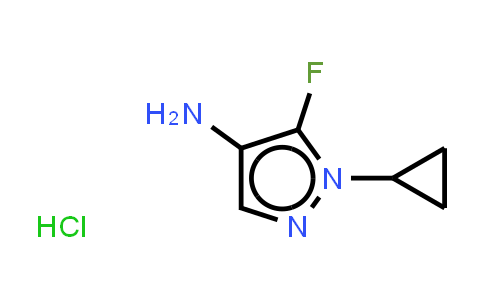 2567560-50-1 | 1-cyclopropyl-5-fluoro-pyrazol-4-amine;hydrochloride