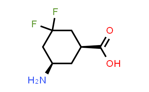 882855-60-9 | cis-5-amino-3,3-difluorocyclohexane-1-carboxylic acid