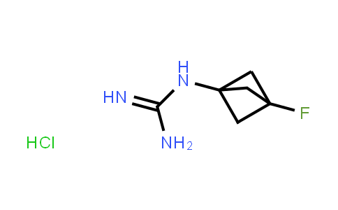 2940962-88-7 | 1-(3-fluoro-1-bicyclo[1.1.1]pentanyl)guanidine;hydrochloride