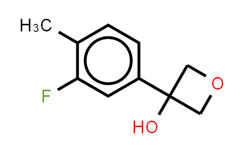 MC861391 | 2275624-57-0 | 3-(3-fluoro-4-methyl-phenyl)oxetan-3-ol