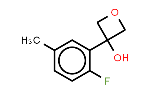 2107690-83-3 | 3-(2-fluoro-5-methyl-phenyl)oxetan-3-ol