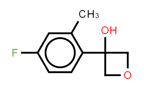 2107240-54-8 | 3-(4-fluoro-2-methyl-phenyl)oxetan-3-ol