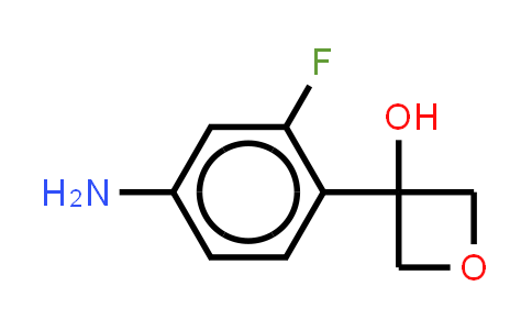 CAS No. 1402585-58-3, 3-(4-amino-2-fluoro-phenyl)oxetan-3-ol