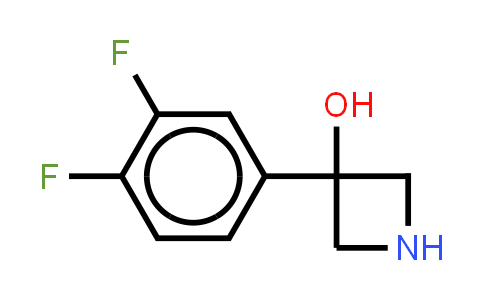 CAS No. 1227617-05-1, 3-(3,4-difluorophenyl)azetidin-3-ol