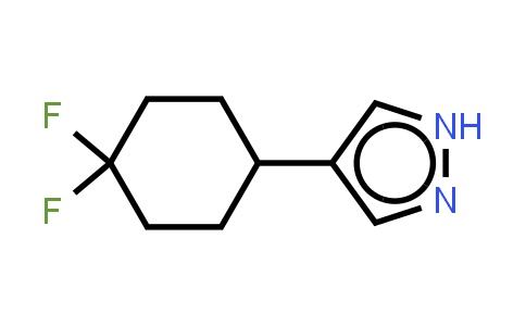 CAS No. 2229269-18-3, 4-(4,4-difluorocyclohexyl)-1H-pyrazole
