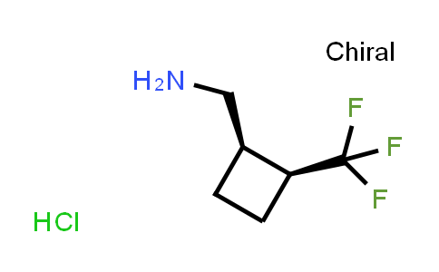 CAS No. 2920232-29-5, [(1R,2S)-2-(trifluoromethyl)cyclobutyl]methanamine;hydrochloride