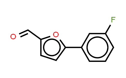 CAS No. 33342-18-6, 5-(3-fluorophenyl)furan-2-carbaldehyde