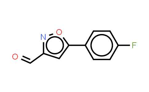 CAS No. 640292-06-4, 5-(4-fluorophenyl)-1,2-oxazole-3-carbaldehyde