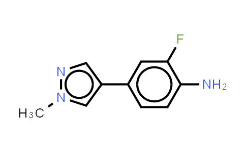 CAS No. 1178283-95-8, 2-fluoro-4-(1-methyl-1H-pyrazol-4-yl)aniline