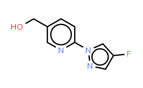CAS No. 2436474-48-3, [6-(4-fluoropyrazol-1-yl)-3-pyridyl]methanol