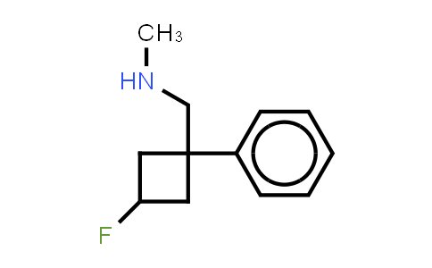 CAS No. 1780987-28-1, 1-(3-fluoro-1-phenyl-cyclobutyl)-N-methyl-methanamine