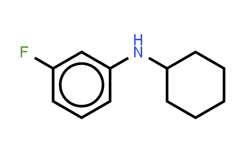 CAS No. 1019518-43-4, N-cyclohexyl-3-fluoroaniline