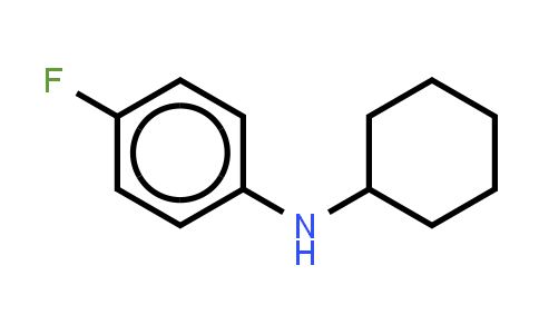 CAS No. 136684-94-1, N-cyclohexyl-4-fluoroaniline