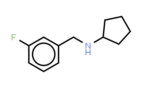 CAS No. 85952-78-9, N-[(3-fluorophenyl)methyl]cyclopentanamine