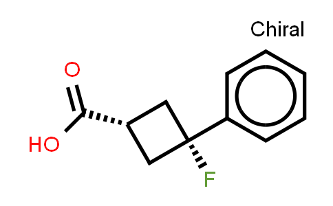 DY861485 | 1812175-14-6 | cis-3-fluoro-3-phenyl-cyclobutanecarboxylic acid