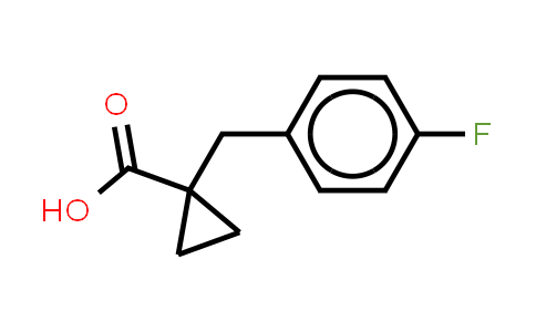 CAS No. 139229-60-0, 1-[(4-fluorophenyl)methyl]cyclopropane-1-carboxylic acid