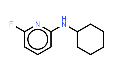 CAS No. 1251221-30-3, N-cyclohexyl-6-fluoropyridin-2-amine