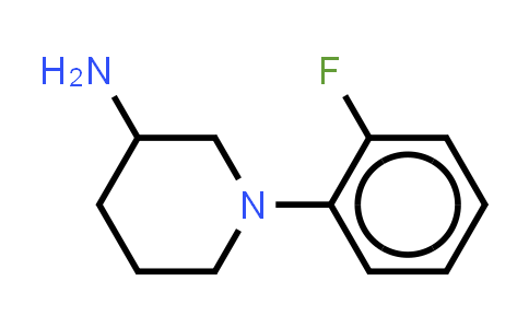 CAS No. 1248735-39-8, 1-(2-fluorophenyl)piperidin-3-amine