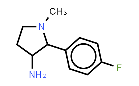 CAS No. 1341576-39-3, 2-(4-fluorophenyl)-1-methylpyrrolidin-3-amine