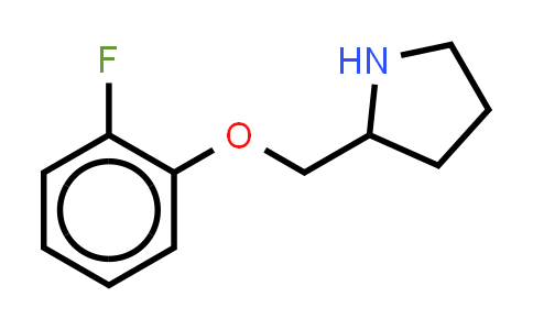 CAS No. 883541-77-3, 2-[(2-fluorophenoxy)methyl]pyrrolidine