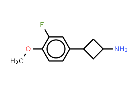 DY861512 | 1250307-83-5 | 3-(3-fluoro-4-methoxyphenyl)cyclobutan-1-amine