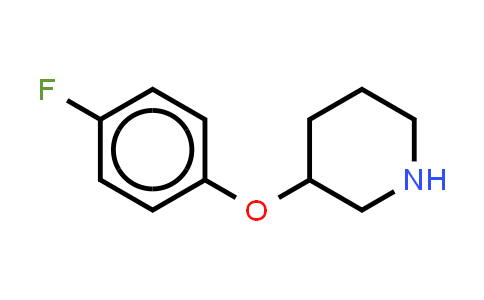 CAS No. 933701-57-6, 3-(4-fluorophenoxy)piperidine