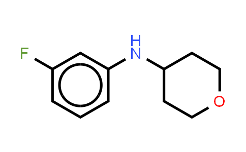 CAS No. 1157008-59-7, N-(3-fluorophenyl)oxan-4-amine