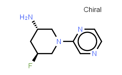 CAS No. 2649448-88-2, (3S,5S)-5-fluoro-1-pyrazin-2-yl-piperidin-3-amine