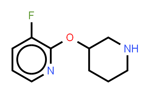 CAS No. 1343840-07-2, 3-fluoro-2-(piperidin-3-yloxy)pyridine