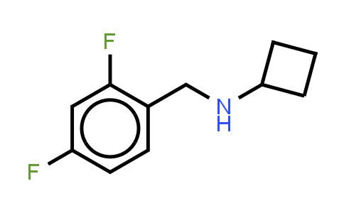 CAS No. 1250017-40-3, N-[(2,4-difluorophenyl)methyl]cyclobutanamine