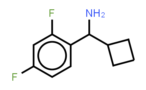 CAS No. 1020973-41-4, 1-cyclobutyl-1-(2,4-difluorophenyl)methanamine